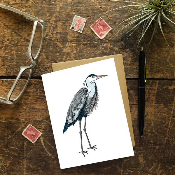 Great Blue Heron Greeting Card