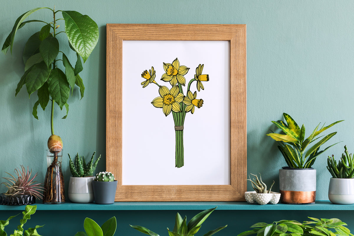 Glorious Daffodils Original Glossy Photography outlet Print 8x10