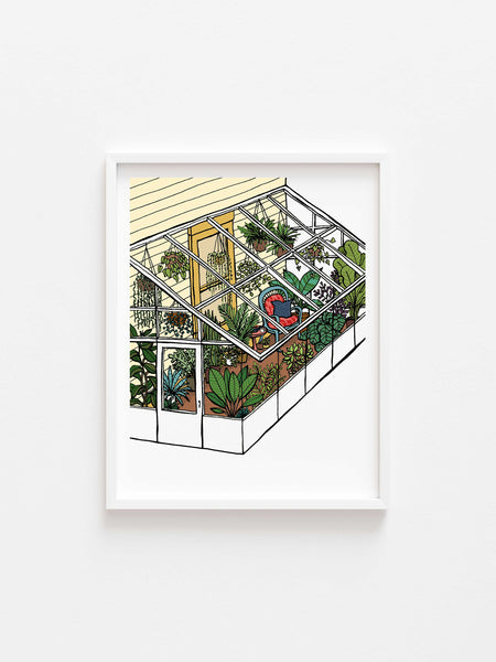 Sunroom: Quiet Morning in the Garden Room Print
