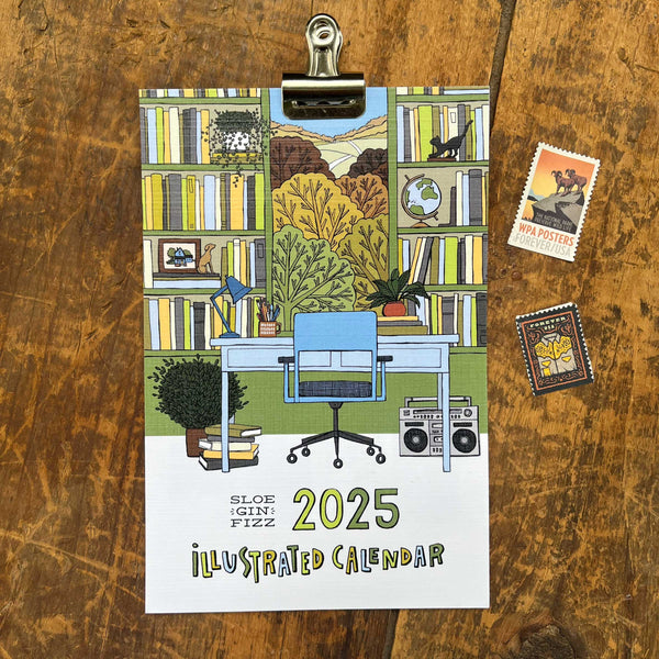 2025 Illustrated Calendar