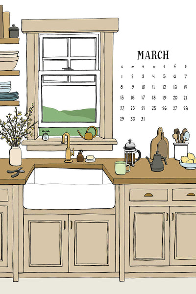 2026 Illustrated Calendar