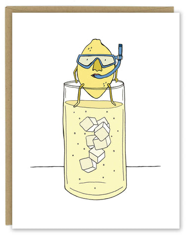 Lemons Make Lemonade Greeting Card
