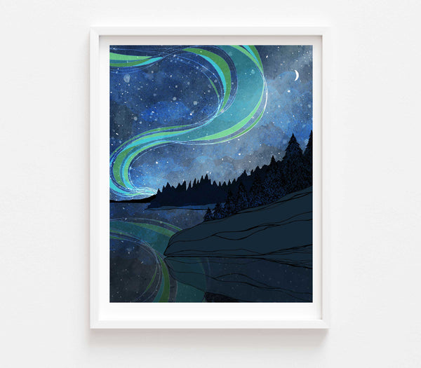 Northern Lights Print