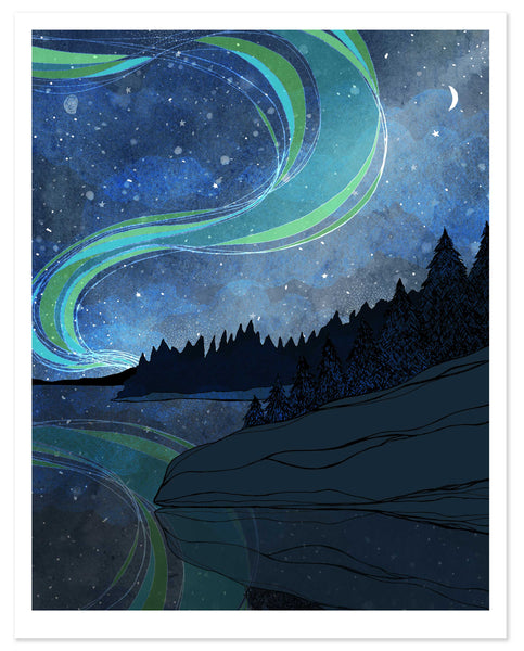 Northern Lights Print