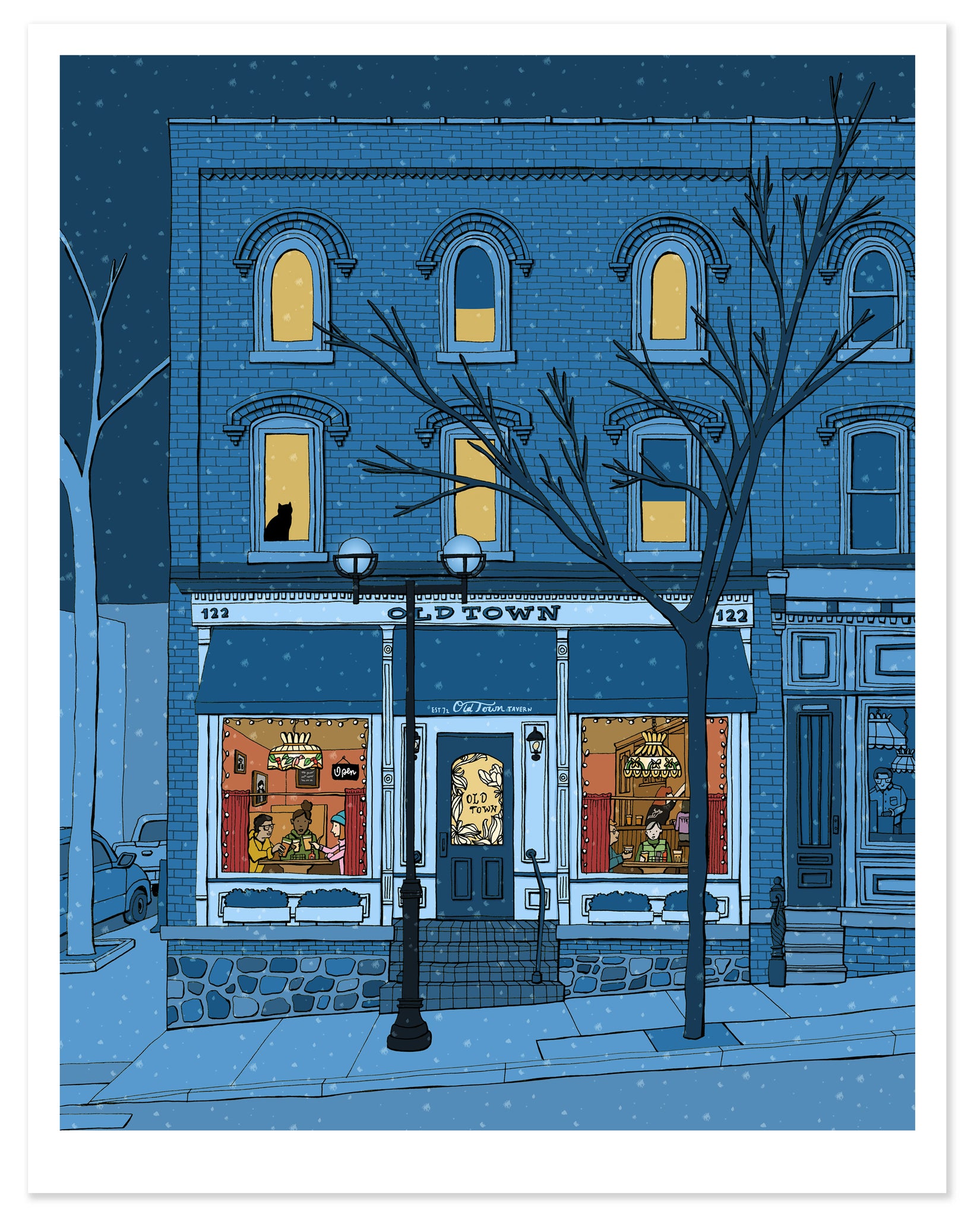 Old Town Tavern Ann Arbor Print