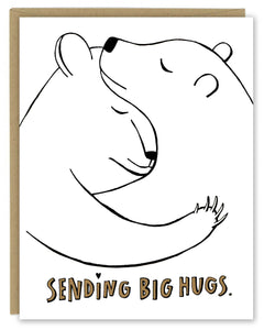 Bear Hugs Greeting Card