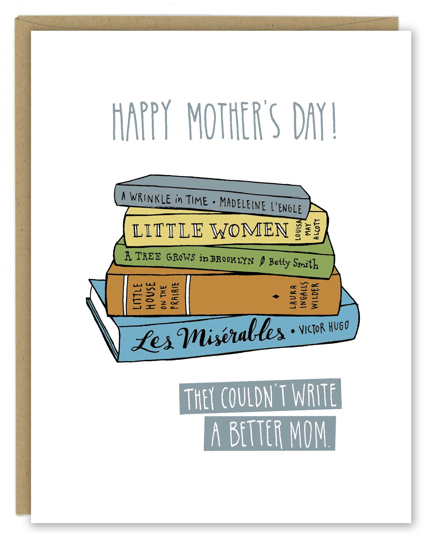 Mother's Day Card for Book Lover