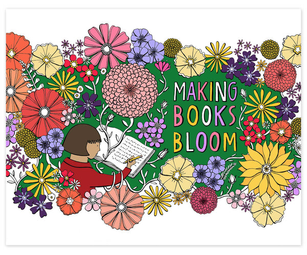Making Books Bloom Print