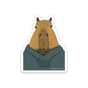 Big Bary the Capybara Sticker