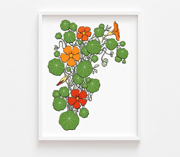 Nasturtium Print