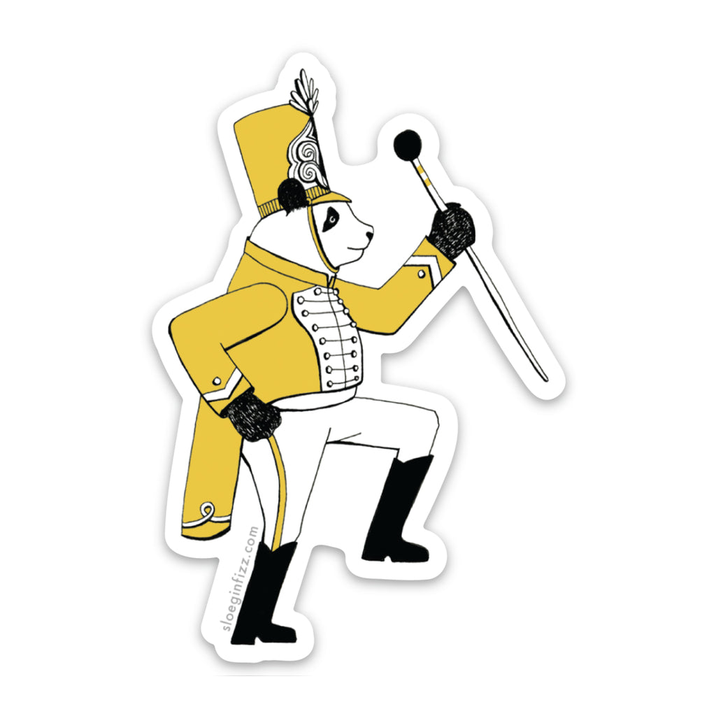 Parade Leader Sticker Panda on Parade Sticker – Sloe Gin Fizz