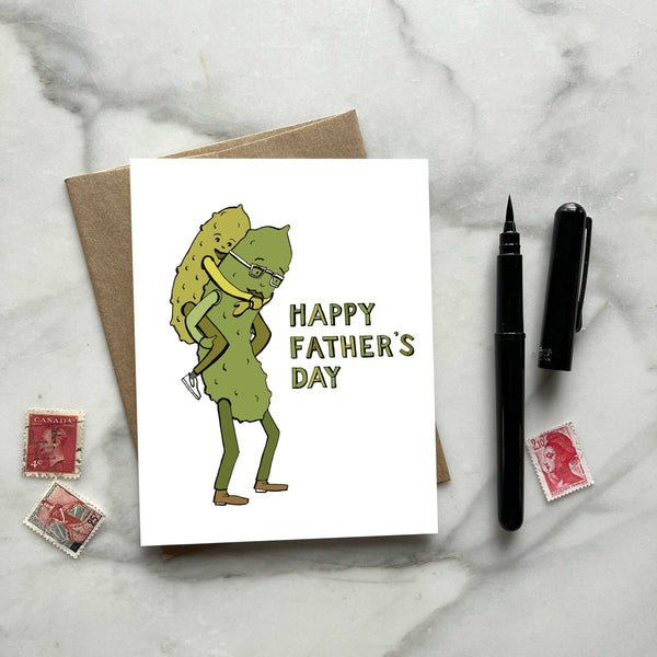 Pickleback Father's Day Greeting Card