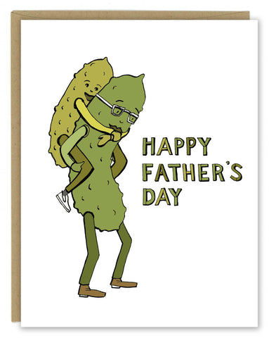 Pickleback Father's Day Greeting Card