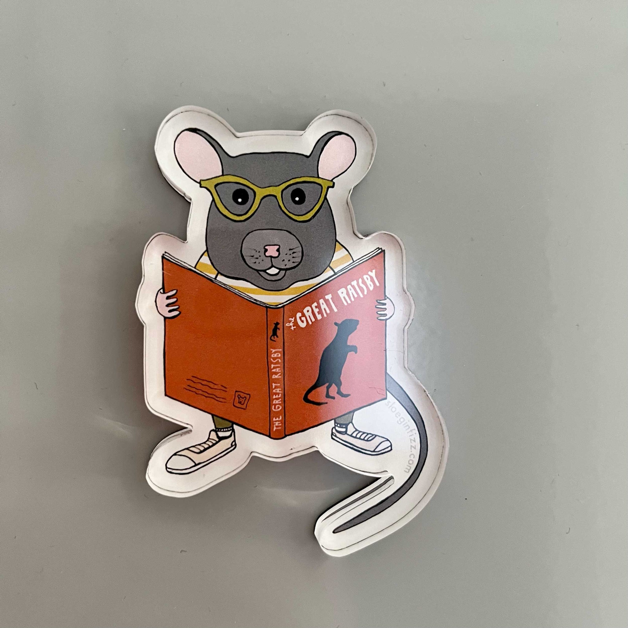 The Great Ratsby Refrigerator Magnet