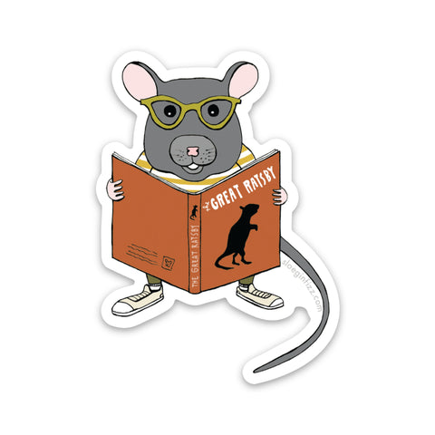 The Great Ratsby Sticker