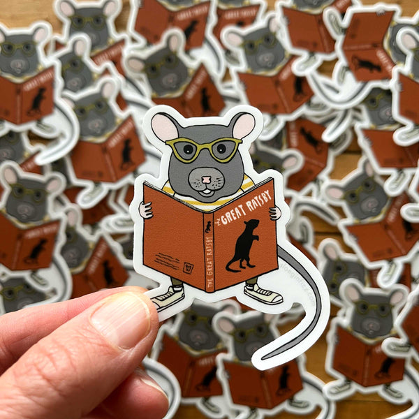 The Great Ratsby Sticker