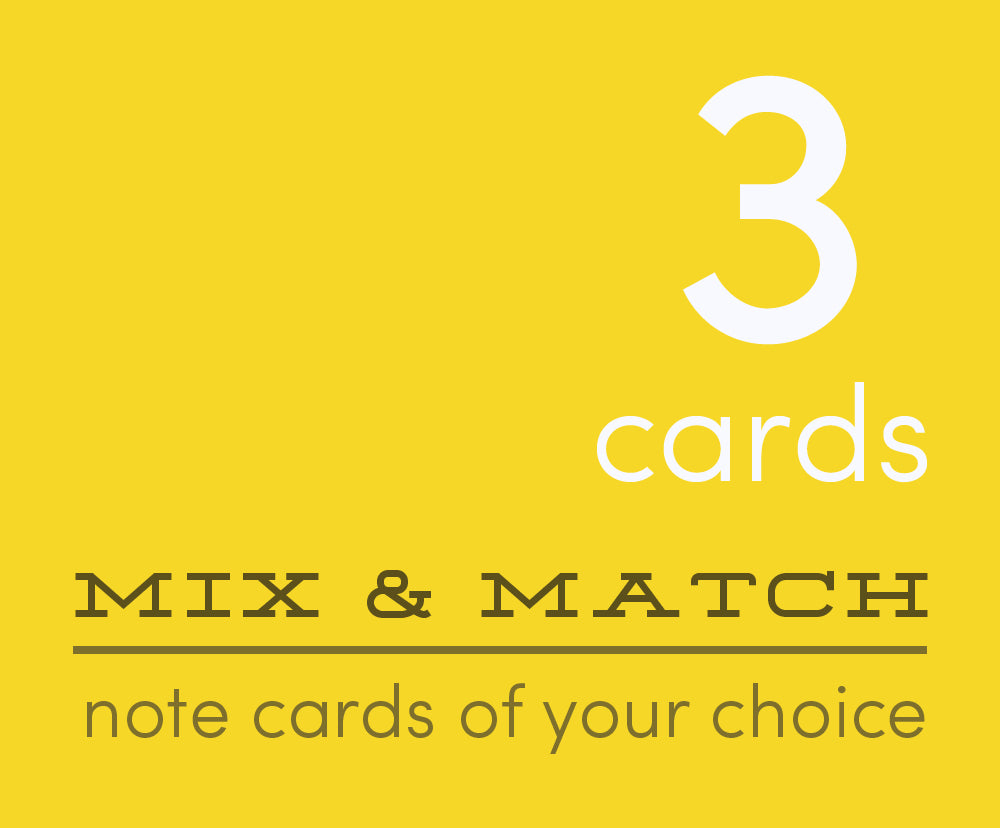 Mix and Match 3 Greeting Cards of Your Choice – Sloe Gin Fizz