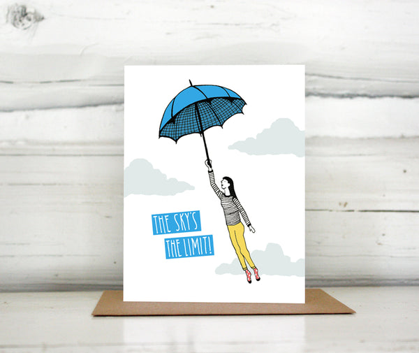 The Sky's the Limit Greeting Card