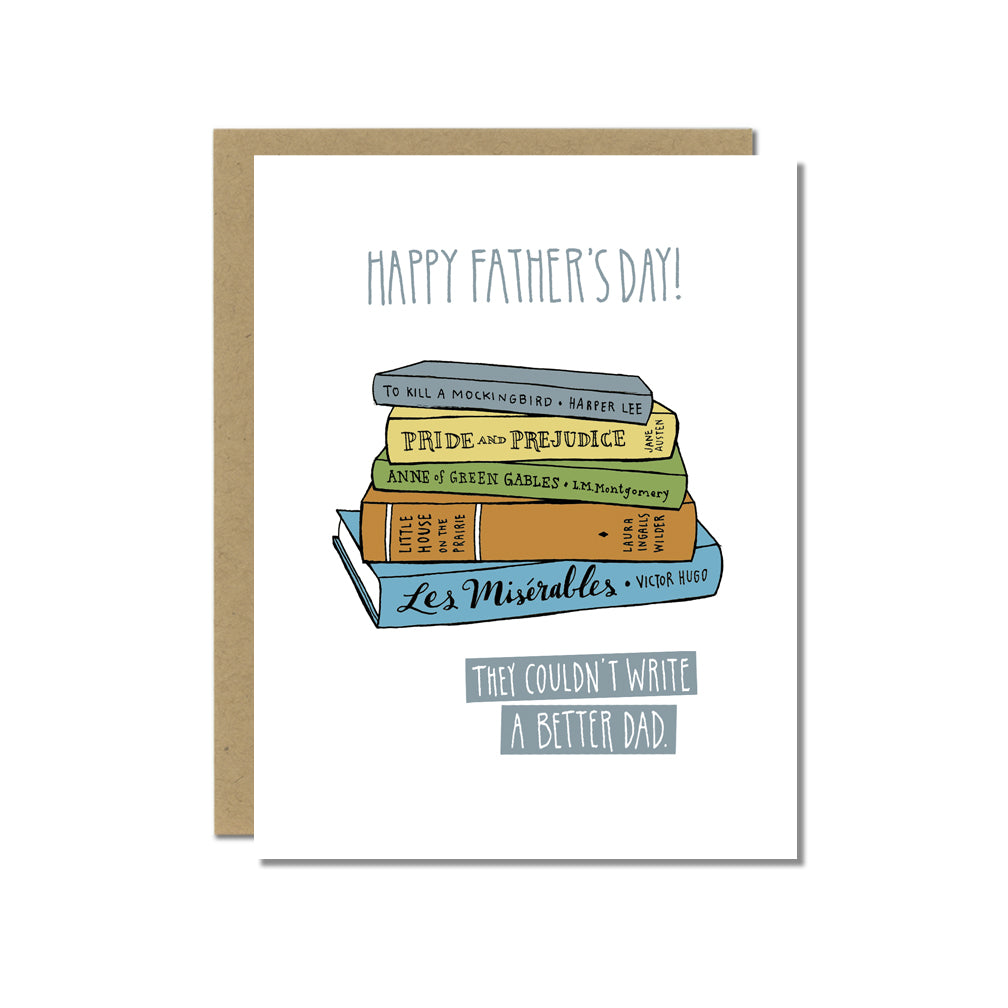 Father's Day Card for Book Lover