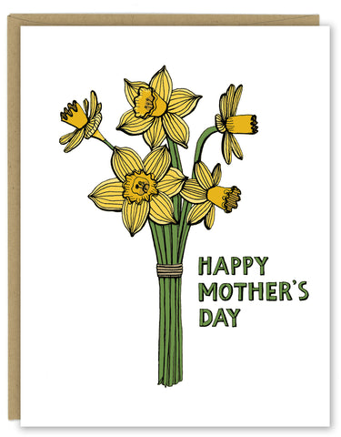 Daffodils Mother's Day Greeting Card