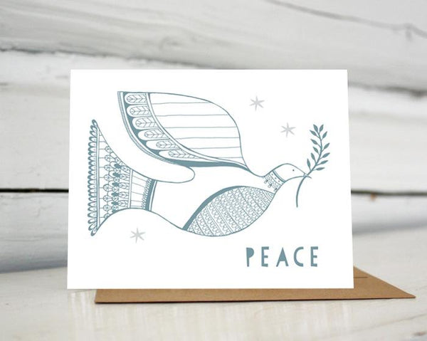 Peace Dove Card — Single Card