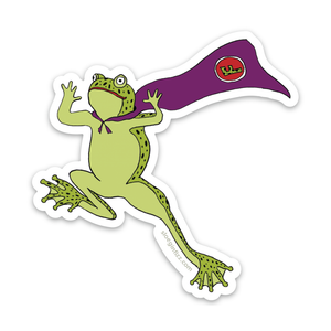 Super Frog Vinyl Sticker