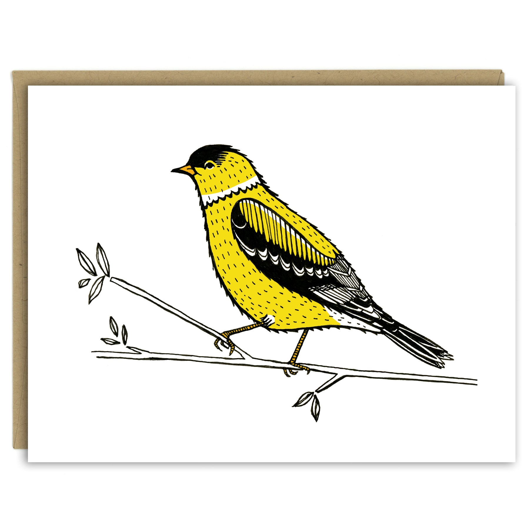 American Goldfinch Greeting Card