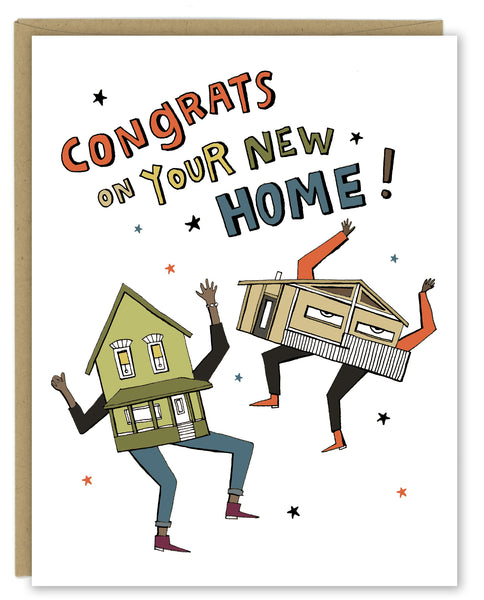 House Party New Home Greeting Card