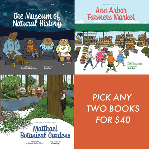 Pick Two: Ann Arbor Adventures Picture Book Series