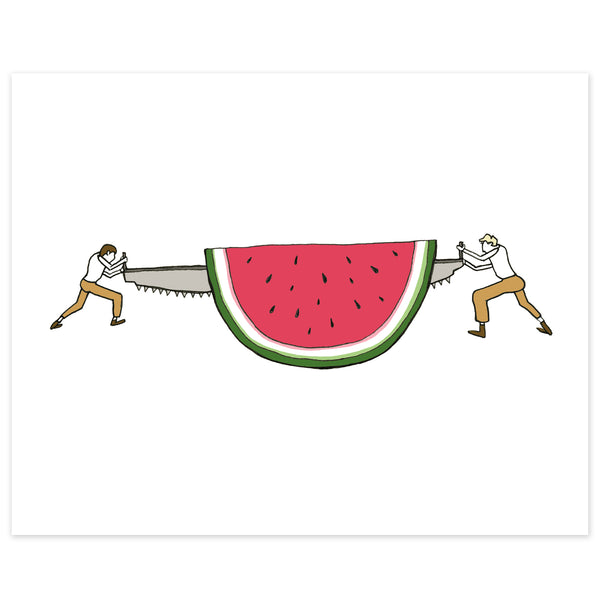 Giant Watermelon Print
