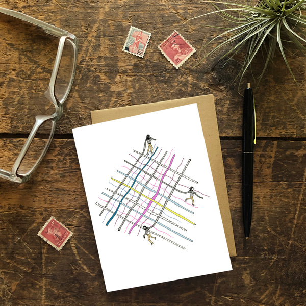 Weaving Together Greeting Card